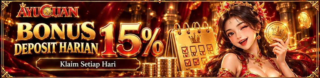BONUS DEPOSIT HARIAN 15%
